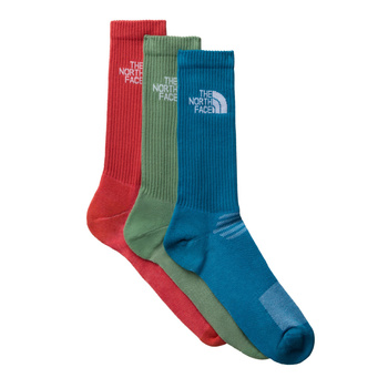 Skarpety unisex The North Face MULTI SPORT CUSH CREW 3-PACK wielokolorowe NF0A882HFTI