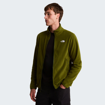 Polar męski The North Face GLACIER FLEECE zielony NF0A8D0RBRI