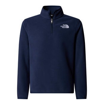 Polar dziecięcy The North Face GLACIER 1/4 ZIP granatowy NF0A8CVG8K2