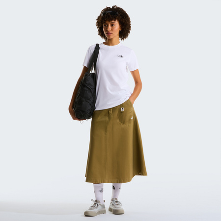 Koszulka damska The North Face EVOLUTION SIMPLE DOME biała NF0A8FX7FN4