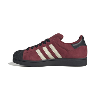 Buty sportowe męskie adidas SUPERSTAR II bordowe JQ3220