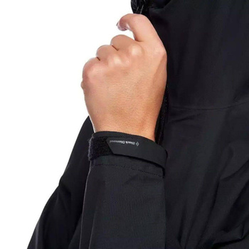 Kurtka przeciwdeszczowa damska Black Diamond HIGHLINE STRETCH SHELL czarna AP7450010002