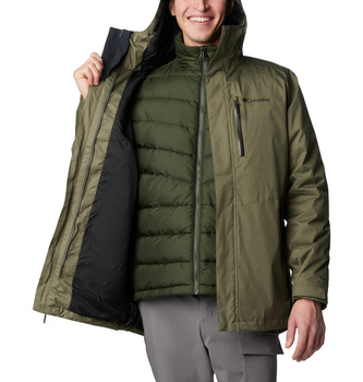 Kurtka zimowa męska Columbia OAK HARBOR zielona 2090162397