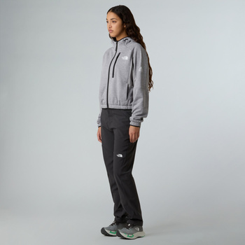Polar z kapturem damski The North Face MOUNTAIN ATHLETICS FLEECE FZ szary NF0A8DXXEB9