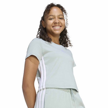 Koszulka dziewczęca adidas ESSENTIALS niebieska JZ1212