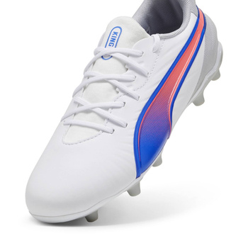 Korki chłopięce Puma KING MATCH FG/AG JR białe 10804802