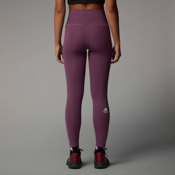 Legginsy treningowe damskie The North Face MOUNTAIN ATHLETICS FLEX fioletowe NF0A89401NI