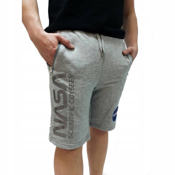 Spodenki męskie Alpha Industries ODYSSEY szare 126336-17