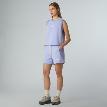 Tank top damski The North Face TERY RELAXED CROPPED fioletowy NF0A8C260VI