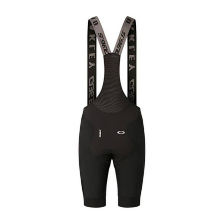 Spodenki rowerowe męskie Oakley GRIDSKIN BIBSHORT Q36.5 czarne FOA405952-02E