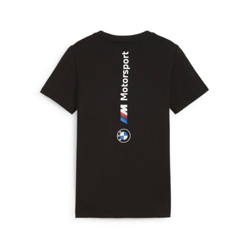 Koszulka dziecięca Puma BMW MMS ESS LOGO czarna 62753301