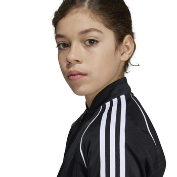 Bluza dresowa dziecięca adidas SST czarna IX7628
