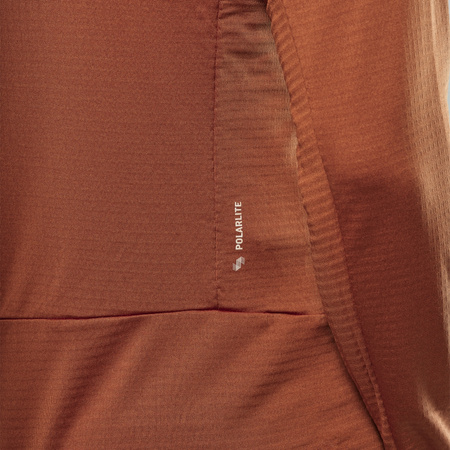 Bluza polarowa męska Salewa PUEZ ALTAVIA brązowa 00-0000029136_7240
