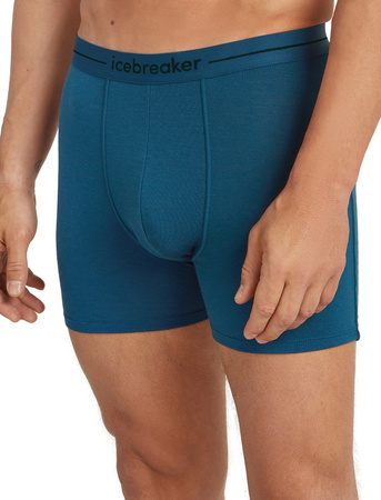 Bokserki męskie Icebreaker ANATOMICA niebieskie IB1030290GP