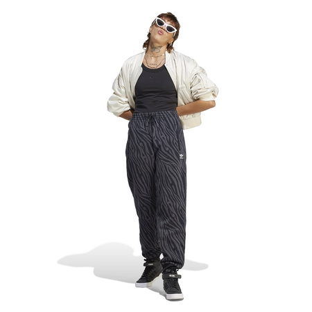 Spodnie dresowe damskie adidas AOP ANIMAL ZEBRA czarne II0908