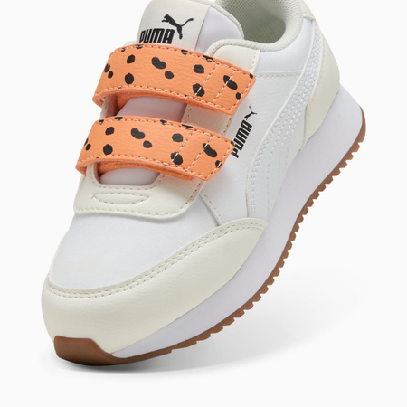 Buty sportowe dziecięce Puma ADAPTOR MATCH V PS białe 40149603