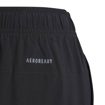 Spodnie dresowe dziecięce adidas TRAINING AEROREADY WOVEN czarne IR6197