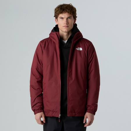 Kurtka wodoodporna męska The North Face QUEST INSULATED bordowa NF00C30225Q