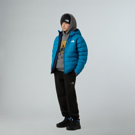 Kurtka z kapturem chłopięca The North Face REVERSIBLE PERRITO niebieska NF0A88TWBOM