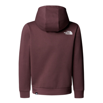 Bluza z kapturem dziecięca The North Face SIMPLE DOME fioletowa NF0A8AXVBQ7