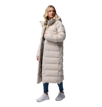 Kurtka puchowa damska Columbia AMAZE PUFF beżowa 2134894278