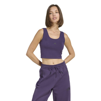 Top sportowy damski adidas ESSENTIALS SMALL LOGO fioletowy KB7127