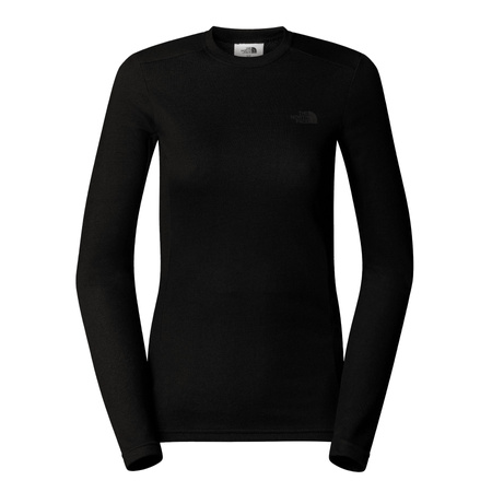 Longsleeve damski The North Face EASY CREW czarny NF0A8E1FJK3