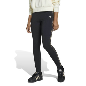 Legginsy dziewczęce adidas 3 STRIPES czarne KD3289