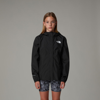 Kurtka przeciwdeszczowa dziewczęca The North Face ANTORA RAIN czarna NF0A8A49KX7