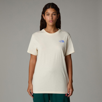 Koszulka damska The North Face BOX NSE beżowa NF0A8C4W973