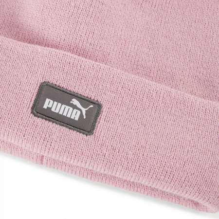 Czapka zimowa dziewczęca Puma CLASSIC CUFF BEANIE JR różowa 02589402