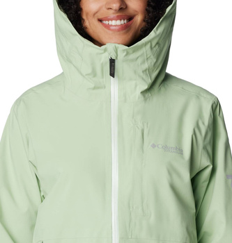 Kurtka z kapturem damska Columbia AMPLI-DRY II SHELL zielona 2071421349