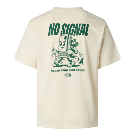 Koszulka unisex The North Face NO SIGNAL RELAXED beżowa NF0A8F2MQLI