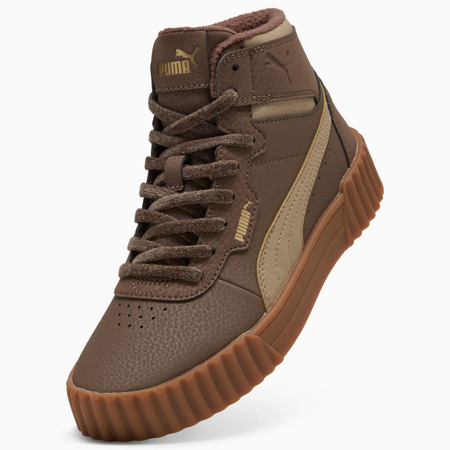 Buty zimowe damskie Puma CARINA 3.0 MID WTR brązowe 40264301