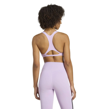 Stanik sportowy damski adidas AEROIMPACT LUXE fioletowy KA3794