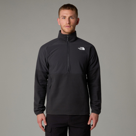 Polar męski The North Face GLACIER 1/2 ZIP czarny NF0A89JHU8M