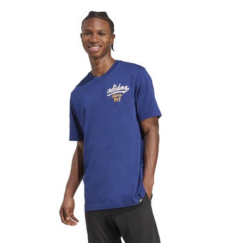 Koszulka męska adidas SAUCE niebieska JM6465