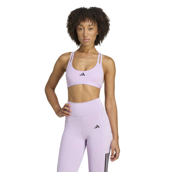 Stanik sportowy damski adidas AEROIMPACT LUXE fioletowy KA3794