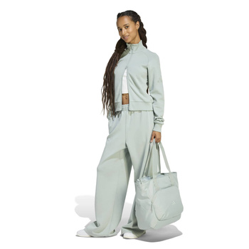 Spodnie dresowe damskie adidas SOFT LUX zielone KE6828