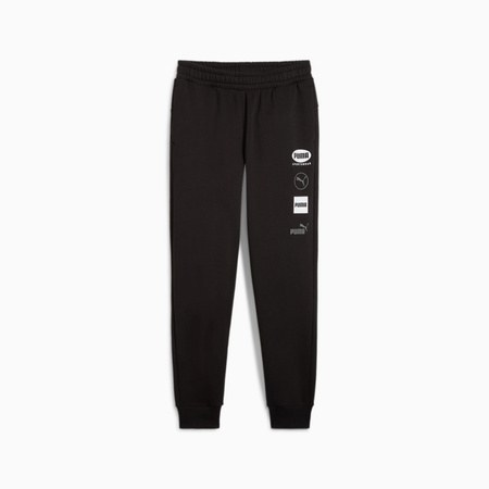 Spodnie dresowe męskie Puma POWER GRAPHIC FL CL czarne 68174201