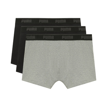 Bokserki męskie Puma BOXERS 3-PACK szare 94713001