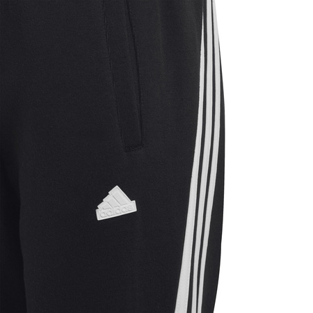 Spodnie dresowe dziecięce adidas FUTURE ICONS 3-STRIPES czarne HR6313