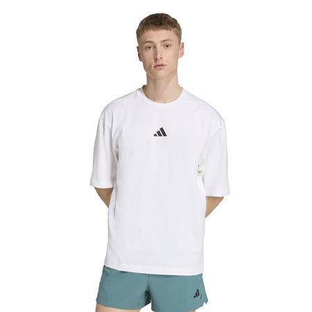 Koszulka treningowa męska adidas POWER biała JV9683