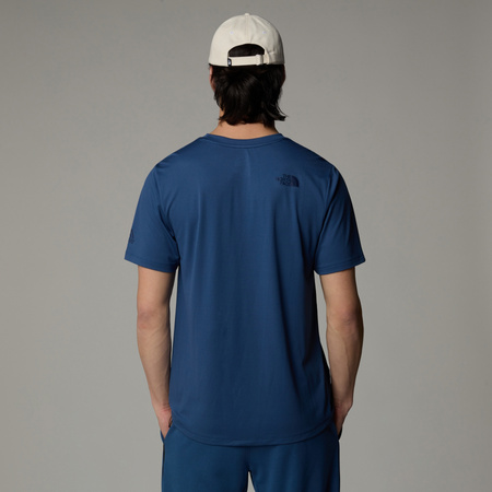 Koszulka treningowa męska The North Face MOUNTAIN ATHLETICS 24/7 granatowa NF0A893ZHDC