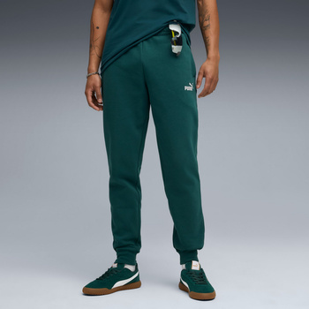 Spodnie dresowe męskie Puma ESS NO.1 LOGO FL CL zielone 68260775