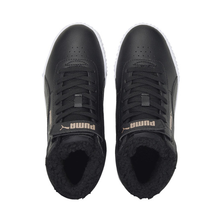 Buty zimowe dziecięce Puma CARINA MID FUR czarne 30968301
