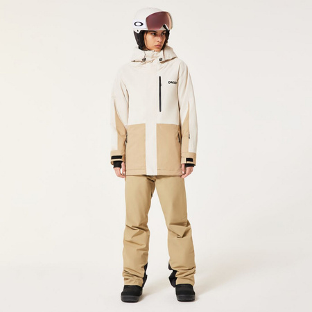 Kurtka narciarska damska Oakley TNP TBT beżowa FOA500472-BCL