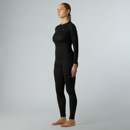 Longsleeve damski The North Face EASY CREW czarny NF0A8E1FJK3