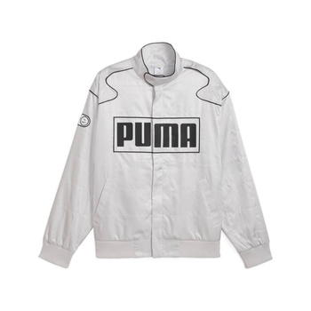 Kurtka męska Puma ARCHIVE SEASONAL RELAXED biała 62991461