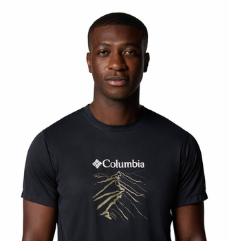 Koszulka treningowa męska Columbia ZERO RULES czarna 2118541011